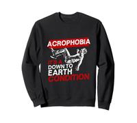 Acrophobia Fear Of Heights Vertigo Sweatshirt