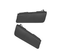 ACROPIX 1 Pair Car Front Bumper Tow Hook Cover 53286-42130 53285-42120 for Toyota RAV4 2019-2020 Tow Hook Eye Lid Cover Trailer Cap Black Car Parts