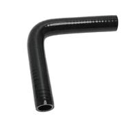 ACROPIX 25mm / 1" Inch ID 90 Degree Silicone Elbow 4-Ply Reinforced Silicone Straight Coupler Intercooler Heater Air Intake Pipe Radiator Coolant Tube 7" Leg Length 178mm 1 Pc