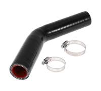 ACROPIX ID 0.75" to 0.85" Inch 45 Degree Elbow Silicone Coupler Hose Leg Length 4" 102mm Length 4 Ply Reinforced for Intercooler Heater Air Intake Pipe Bend Tube 19mm-22mm Reducer