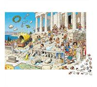 Acropolis Athens Ancient Anarchy Wooden Jigsaw Puzzle Waterproof 1000 Piece Puzzles for Adults Impossible Educational Games