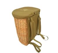 Acropolis Mushroom Foraging Bag - Wicker Basket for Adults and Kids - Haversack Bushcraft Bags - Gardeners Harvest Basket - Forage Pouch for Hiking, Morel Mushrooms, Camping, Hunting, X-Large, PHG-5