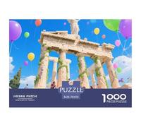 Acropolis of Athens 1000 Pieces Premium Jigsaw Building Age 3+ Cool Collage Effect, Home Decoration, Educational, Challenging 70x50cm/1000pcs