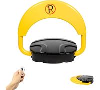 ACROSSPART Automatic Remote Control Parking Lock, Folding Auto-Parking Barrier, Car Parking Lock with 2 Remote Controller and Alarm Functions, Parking Bollards