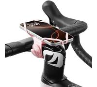 ACRUNU Bike Phone Mount for Handlebar - Scratch-Free Silicone Holder with Anti-Slip Grip, Universal Cycling Phone Stand Compatible with iPhone/Samsung (4.0"-7.2"),Horizontal & Vertical Installation