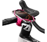 ACRUNU Bike Phone Mount for Handlebar - Scratch-Free Silicone Holder with Anti-Slip Grip, Universal Cycling Phone Stand Compatible with iPhone/Samsung (4.0"-7.2"),Horizontal & Vertical Installation