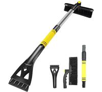 ACRUZ Ice Scraper Car Windscreen for INFINITI FX35 2003-2008, Car Scraper Non Scratch, Windscreen Scraper with Ergonomic Grip.,Yellow