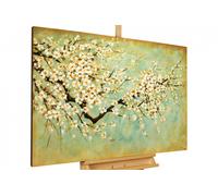 Acryl painting 'CHERRY BLOSSOMS' | Hand-painted on canvas 47x31inches
