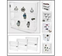 Acryl-Schmuck-Vitrine-5247-Design-SAFE- E -320x320x110mm-Für-ca 12-Uhren