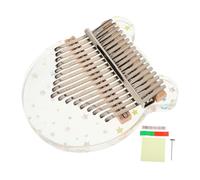 Acrylic 17-key Thumb Piano for Beginners with Carry Bag