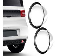 Acrylic 2-Piece Reverse Camera Rain Protection 2.2 x 2.2 cm Car Reverse Camera Protective Sticker Adhesive Anti-Glare Shield | Lens Protection Camēra Cover for Safety Protêcțion Maintenance