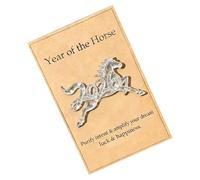 Acrylic 2026 New Year Wishes Car Ornament Hanging Decors for Vehicle Interior Good Luck Theme Gift Good Luck Gift