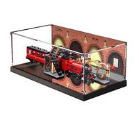 Acrylic 3mm Display Box for Lego 75955 Express Model, Transparent Dustproof Display Box, Storage Box, Compatible with Lego 75955 Model (Model Not Included)