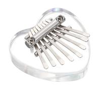 Acrylic 8 Tone Mini Kalimba Thumb Piano for Beginners Portable