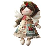 Acrylic Angel Doll Craft - DIY Handmade Christmas Ornament for Beginners | 6 Inch Vintage Style Sewing Project, Healing Holiday Activity & Rustic Home Decor Kit