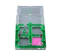 Acrylic Ant Castle Farm - Moisturizing Display Box Habitat Nest, Science Learning Kit for Ant Colony Observation Ant Habitat(Grn)
