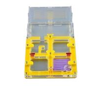 Acrylic Ant Castle Farm - Moisturizing Display Box Habitat Nest, Science Learning Kit for Ant Colony Observation Ant Habitat(Gelb)