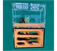 Acrylic Ant Colony Castle Ant Farm Unlimited Expansion Ant Nest Ecosystem Ant Farm Yellow Soil Moisture Retention Ant Nest Box Ant Home Acrylic Insect Villa(C)