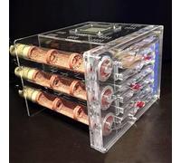 Acrylic Ant Colony Castle DIY Acrylic Ant Farm Eco-Friendly Bamboo Tube Ant Nest 3-Tube Habitat Ant House Insect Villa Workshop Pet Ant Hill
