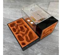Acrylic Ant Colony Castle Farm Acrylic Ant Ecological Nest Insect House Set Ant Queen Breeding Castle Ecological Pet Ant Workshop Villa(B)