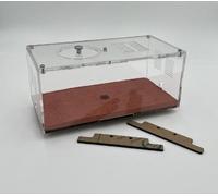 Acrylic Ant Colony Castle Farm Ant Hill Workshop Infinitely Expandable Ant Nest Moisture-Retaining Ant Habitat Breeding House Concrete Insect Hotel(C)