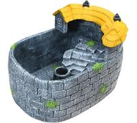 Acrylic Ant Colony Castle for Turtles - Luxury Aquarium Villa with Balcony - Creative Small Natural Tank for Turtle Habitat