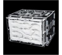 Acrylic Ant Colony Castle Gypsum Ant Farm Ecological Ant House Castle Feeding Box Pet Ant Hill Workshop Ant Nest Villa Ant Habitat Science Experiment Learning Set