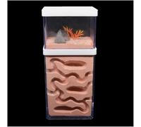 Acrylic Ant Colony Castle Gypsum Ecological Ant Farm Gypsum Ant Nest Ant House Display Box Ant Breeding Villa(B)