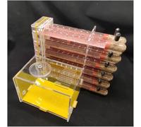 Acrylic Ant Colony Castle Large Space 12 Glass Test Tubs Ant Nest DIY Acrylic Ant House Feeding Area Farm Pet Ant Hill Workshop Ecological Ant Farming Castle