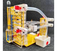 Acrylic Ant Colony Castle Yellow DIY Ant Workshop Acrylic Nest Ant Farm Insect Ant Nest Villa Pet Enthusiast Habitat Ant Pet Eco Box