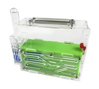 Acrylic Ant Farm Castle - DIY Science Observation Nest, Workshop Habitat for Live Ants, Educational STEM Toy Pet house(Grn)