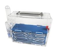 Acrylic Ant Farm Castle - DIY Science Observation Nest, Workshop Habitat for Live Ants, Educational STEM Toy Pet house(Blu)