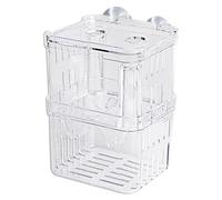 Acrylic Aquarium Breeder Box - Transparent Insulation Incubator Tank, Sizes Small Medium Large, Handles, Scale Plate, Fry Nursery For Fish | Hatchery Container For Betta Guppy Shrimp Mater