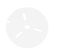 Acrylic Aquarium Skip Cover - Clear Acrylic Round Protective Disc with Hole - Round Aquarium Cover - for Indoor, Home, Apartment, Office, Living Room, Water, Poi