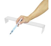 Acrylic Artist Bridge - Painting Arm Support, Adjustable Drawing Rest, Transparent Sketching Tool, Lightweight Hand Stand | for Painter Drawer Student Teacher Art Studio Desk Creative Setup