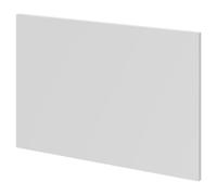 Acrylic B Shaped End Bath Panel | White | Plastic | 725mm x 500mm x 25mm