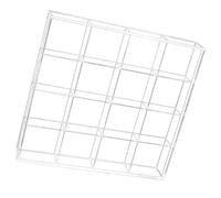 Acrylic Badge Display Case Dustproof Pin Storage Box with Compartment for Collectors and Lovers Anime Lovers Display Box, フリーサイズ