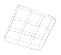 Acrylic Badge Display Case Dustproof Pin Storage Box with Compartment for Collectors and Lovers Anime Lovers Display Box, フリーサイズ