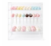 Acrylic Bakery Pastry Display Case Stand Cabinet Cakes Donuts Cupcakes Pastries (5 - TIER)