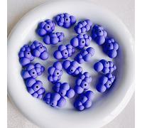 Acrylic Beads, Acrylic Beads 25MM 3D Cloud Multicolor Pack of 20 Made in China(2#)
