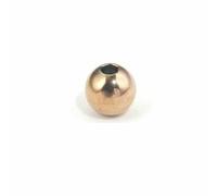 Acrylic Beads, Stainless Steel Assorted Beads for DIY Jewelry Making 3-10mm Multicolor 10-100 Pcs(Rose Gold 50pcs 5mm)