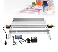 Acrylic Bender Bending Machine 60cm Plastic Sheet Manual Strips Heater with Angle Adjustment Bracket PVC Plastic 1mm-6mm Thickness for Decoration Engineering Sign Making