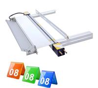 Acrylic Bender PVC Plastic Plastic PVC Bending Machine, Plastic Sheet Manual Strips Heat with Angle Bracket, Heating Thickness 1mm-6mm,125CM