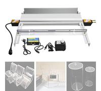 Acrylic Bending Machine Heater - PVC & Plexiglass Plastic Heat Bender with Adjustable Angle, Bracket Support, Temperature Control for Acrylic, Light Boxes & DIY Projects 600mm