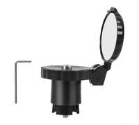 Acrylic Bicycle Rearview Mirror Wide Field 40m Range | High-definition , wide angle coverage, for durable acrylic, night reflectivity, compact size(B)