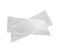 Acrylic Book Holder Stand, X shaped Design for Cookbook, Art Book, Bible Easy Installation (transparent)