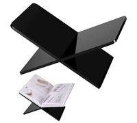 Acrylic Book Stands for Display, Open Display Stand,Cook Book Stand, Quran Stand,Cross Frame Acrylic Book Holder for Display and Reading,Suitable for Art, Bible, Cookbook, Easel, Magazine