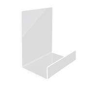 Acrylic Bookends Books Stand Book Holders Cookbooks Stand for Office Home Library Desktop Organization Clear Book Holders Acrylic Books Cookbooks Recipe for Magazine
