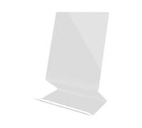 Acrylic Bookends Books Stand Book Holders Cookbooks Stand for Office Home Library Desktop Organization Clear Book Holders Acrylic Books Cookbooks Recipe for Magazine
