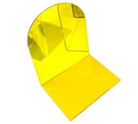 Acrylic Bookends Heavy Duty Non Slip L Shaped Display Stands for Desk Organizing, Clear Decorative Bookends for Home and